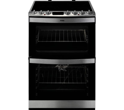 AEG  43172V-MN 60 cm Electric Ceramic Cooker - Stainless Steel